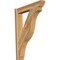 Ekena Millwork Funston Slat Rough Sawn Outlooker, Western Red Cedar, 6"W x 32"D x 40"H OUT06X32X40FST06RWR - alternate 1